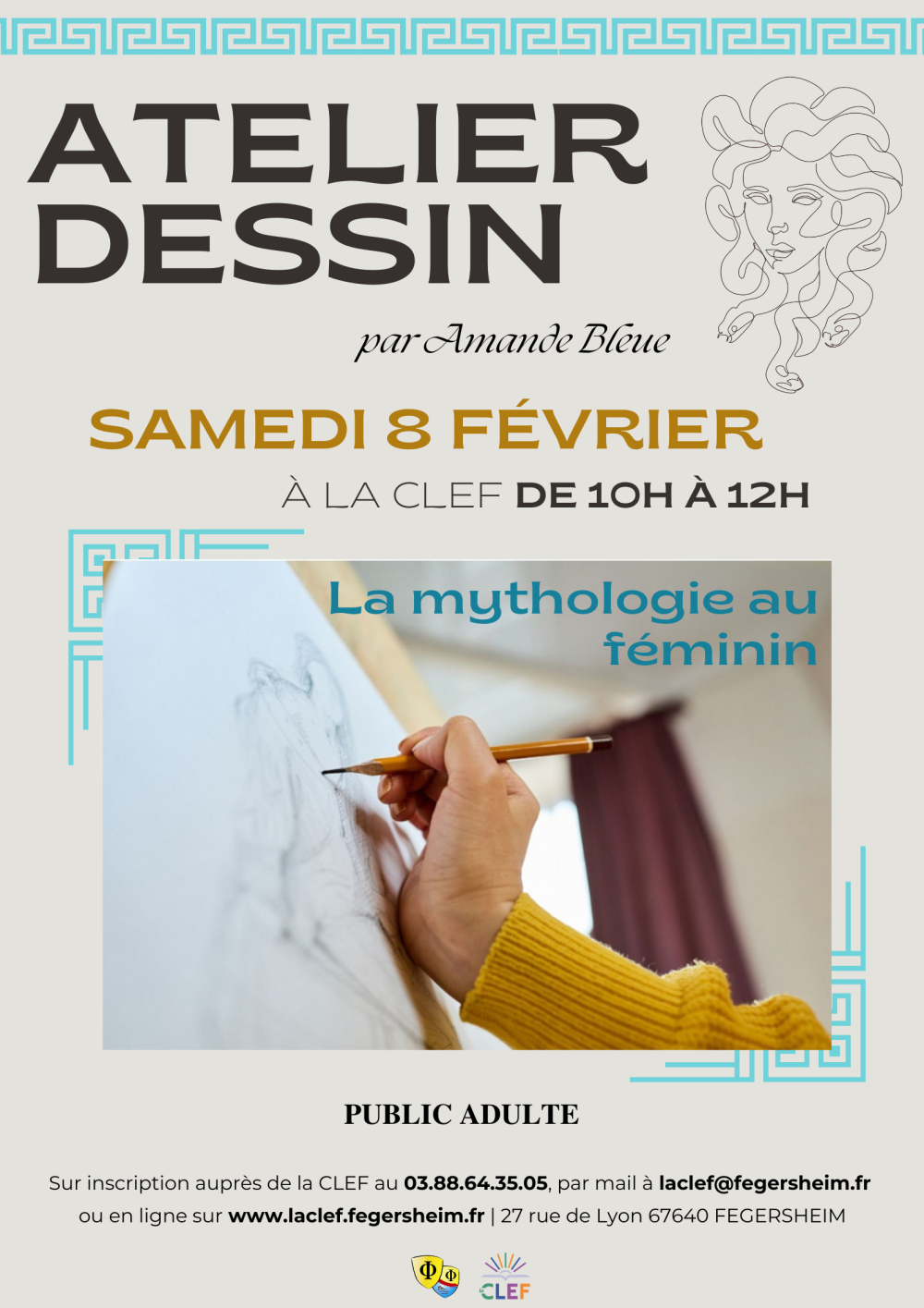 Atelier de dessin Février 2025